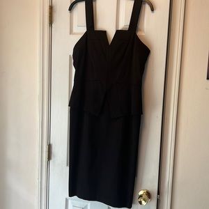 Black cocktail dress